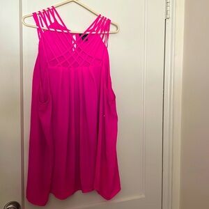 Torrid pink long top size: 3